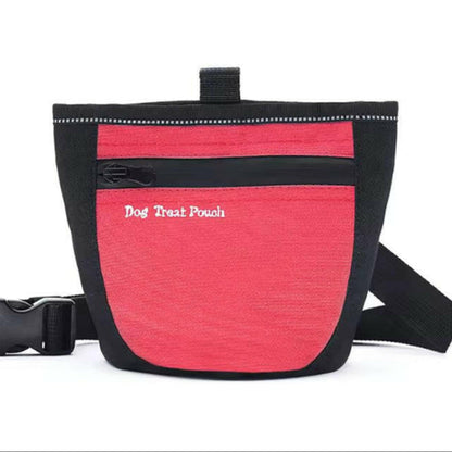 Easy Dog Training Bag with Adjustable Belt & Zipper Pocket