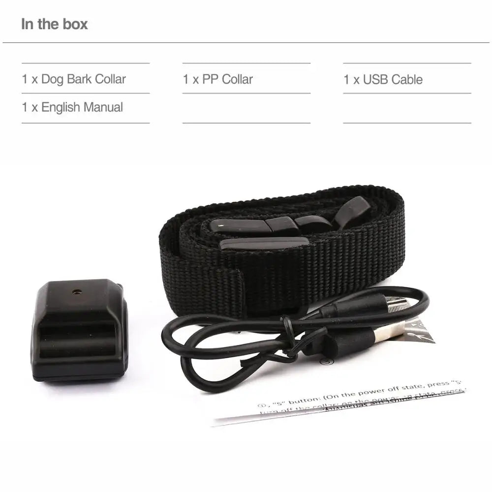 Effective Dog Bark Stop Training Collar for Small Pets