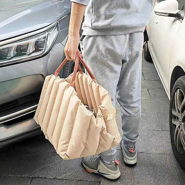 Portable 3-in-1 Pet Travel Bed Car Carrier