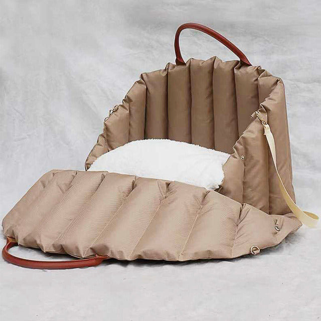 Portable 3-in-1 Pet Travel Bed Car Carrier