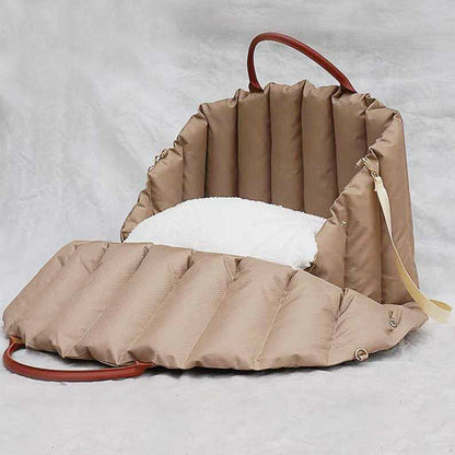 Portable 3-in-1 Pet Travel Bed Car Carrier