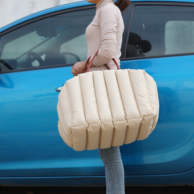 Portable 3-in-1 Pet Travel Bed Car Carrier