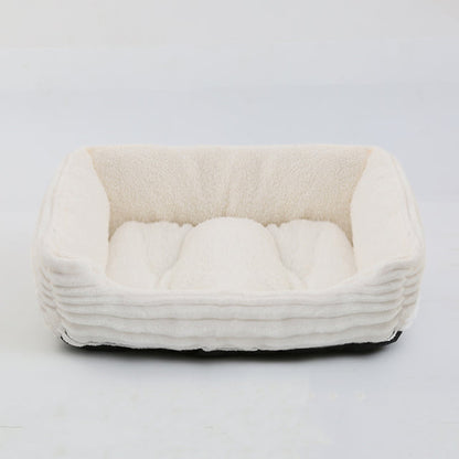 Comfy Soothing Pet Bed for Dogs and Cats