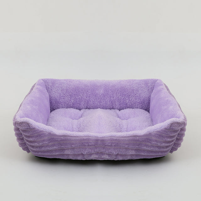 Comfy Soothing Pet Bed for Dogs and Cats