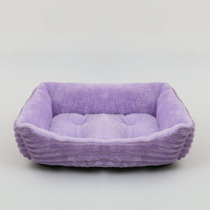 Comfy Soothing Pet Bed for Dogs and Cats