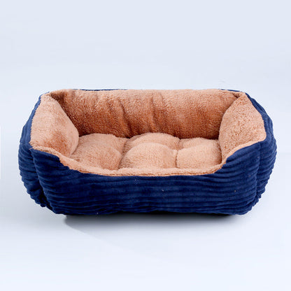 Comfy Soothing Pet Bed for Dogs and Cats