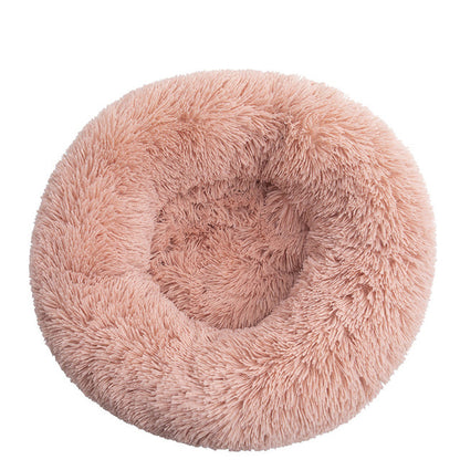 Comfy Donut Dog Bed with Removable Washable Cover