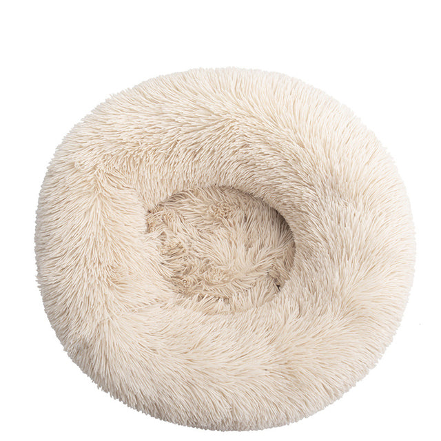 Comfy Donut Dog Bed with Removable Washable Cover