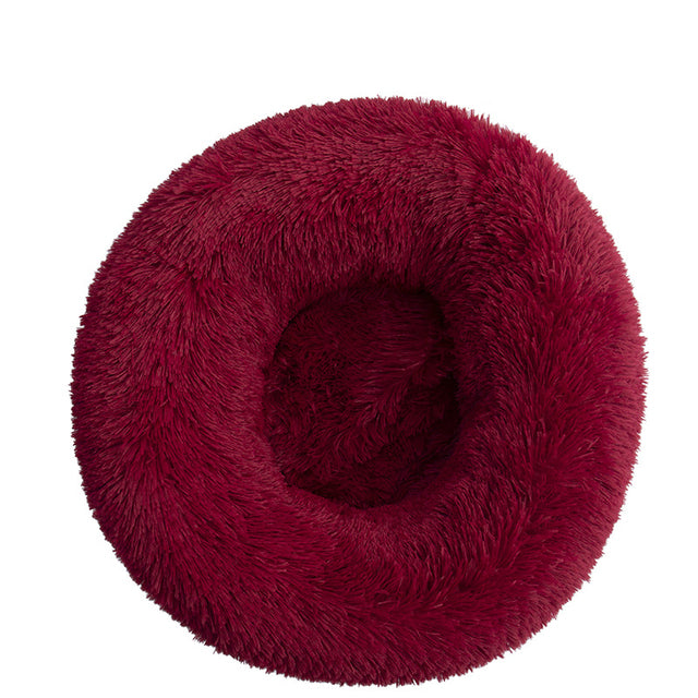Comfy Donut Dog Bed with Removable Washable Cover