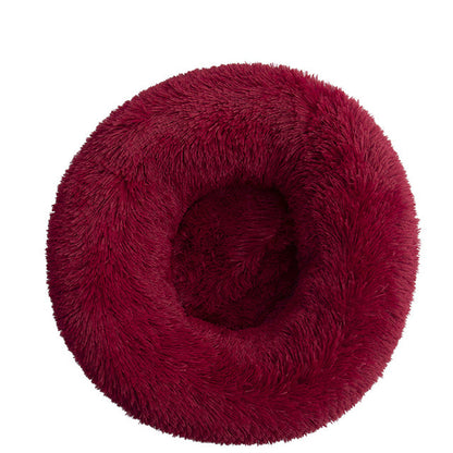 Comfy Donut Dog Bed with Removable Washable Cover