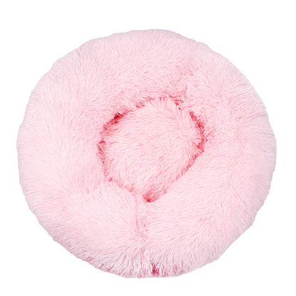 Comfy Donut Dog Bed with Removable Washable Cover