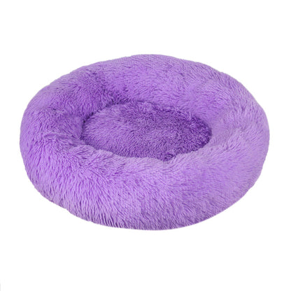 Comfy Donut Dog Bed with Removable Washable Cover