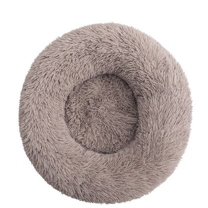 Comfy Donut Dog Bed with Removable Washable Cover