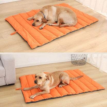 Compact Foldable Pet Travel Bed with Carry Bag