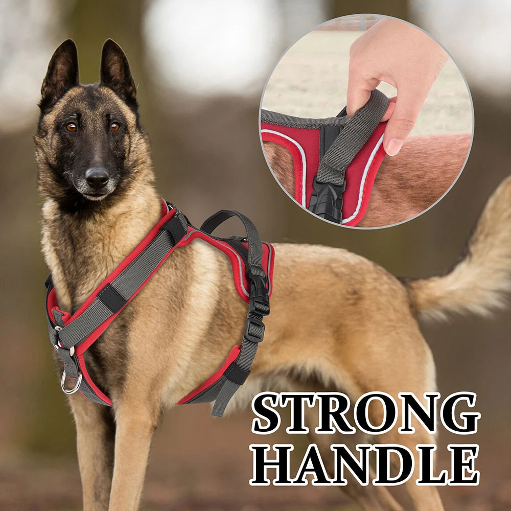 Durable Puppy Vest with Secure Grip for Safe Walking