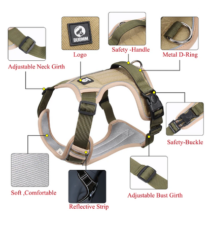 Comfortable Dog Vest Harness for Easy Walking Control