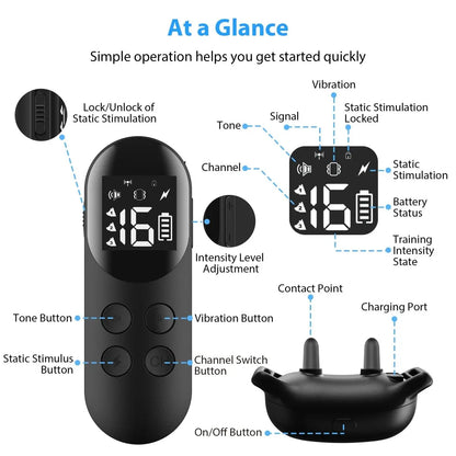 Long Range Wireless Dog Training Collar
