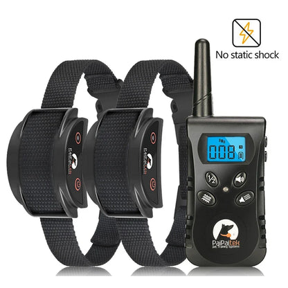 Rechargeable Remote Dog Trainer Collar, 500m Range