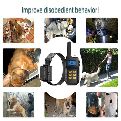 Wireless Remote Dog Training Collar 1000m Range