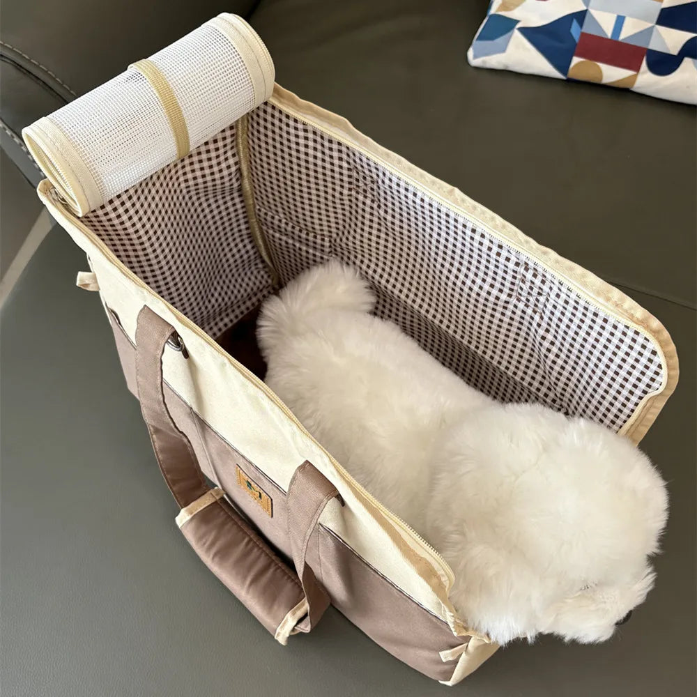 Stylish Pet Shoulder Carrier Bag