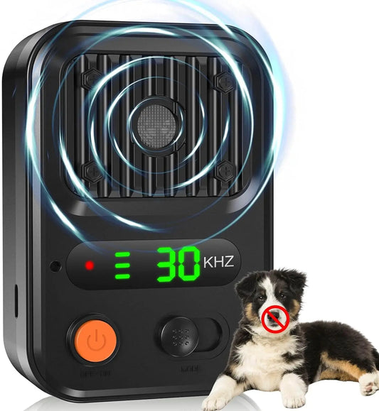 Portable Dog Bark Stopper Device Rechargeable Outdoor Indoor - LifyPet