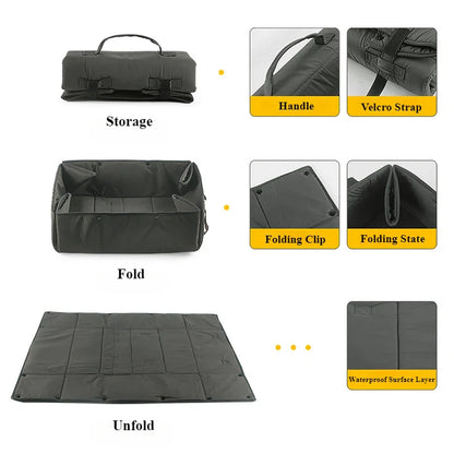 Compact Foldable Pet Bed & Carrier for Outdoor Use