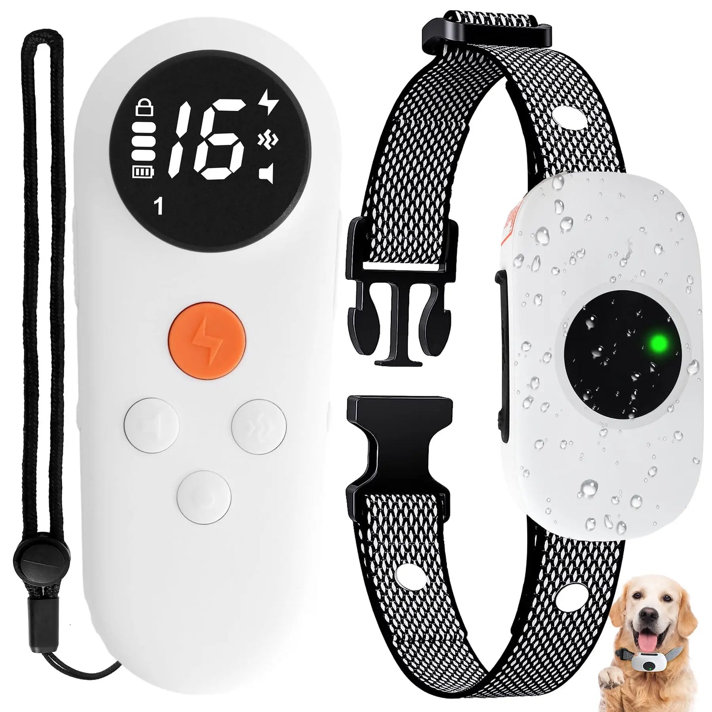 Long Range Waterproof Dog Training Collar with Sound Vibration