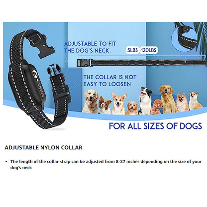 Rechargeable Anti Bark Dog Collar & Remote Controller