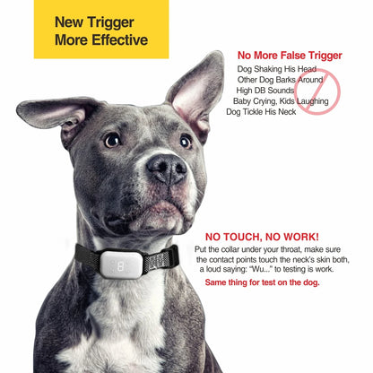 Effective Puppy Training Collar with Shock Vibe Beep Modes