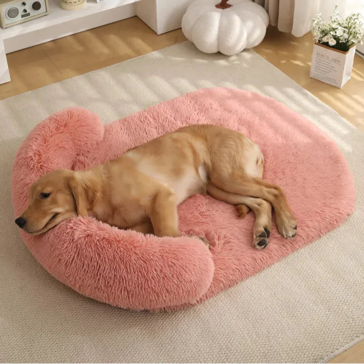 Comfy Orthopedic Dog Bed with Pillow Support