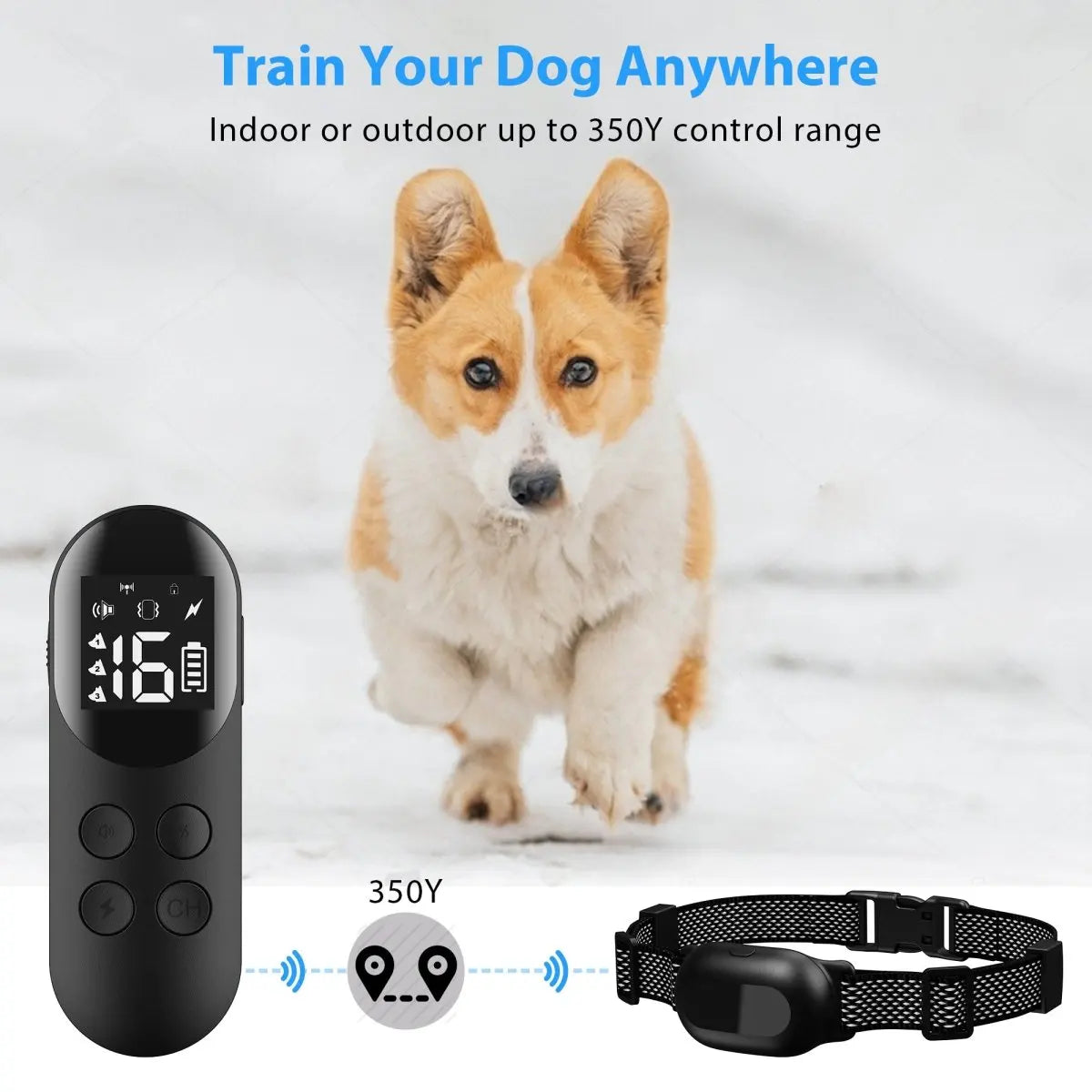 Long Range Wireless Dog Training Collar
