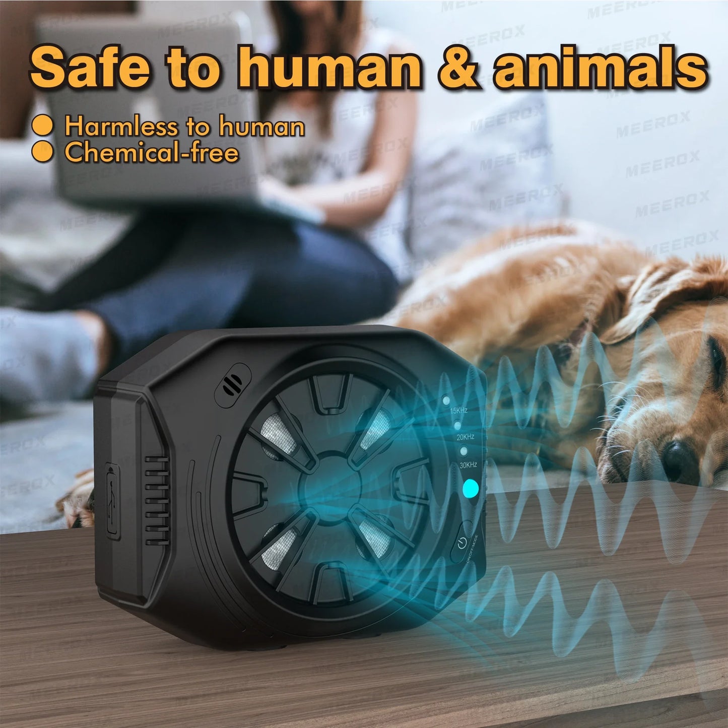 Effective Outdoor Dog Bark Stopper Ultrasonic Device