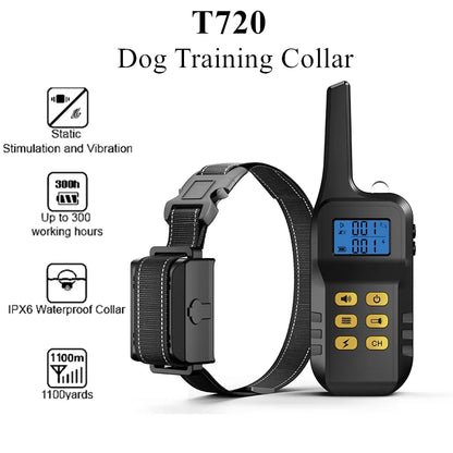 Wireless Remote Dog Training Collar 1000m Range