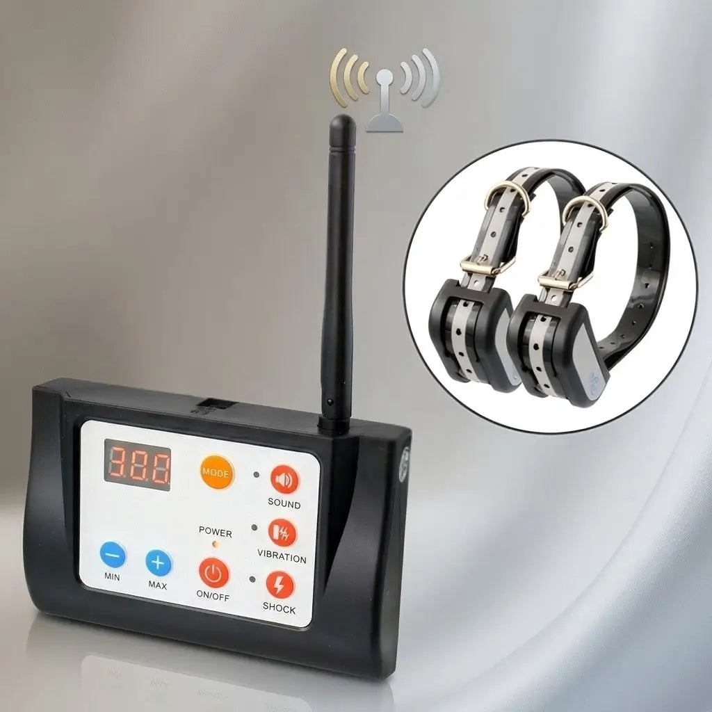 BoundaryPro Wireless Dog Fence & Training System for 2 dogs