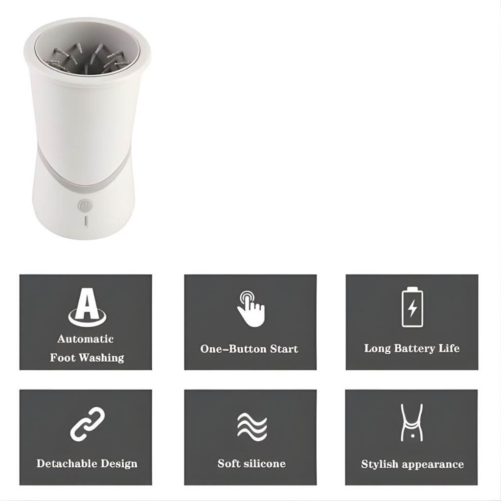 PawSpin Electric Dog Paw Cleaner