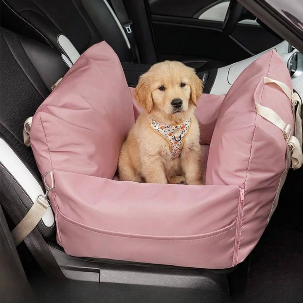 NestRide Waterproof Dog Car Seat Bed