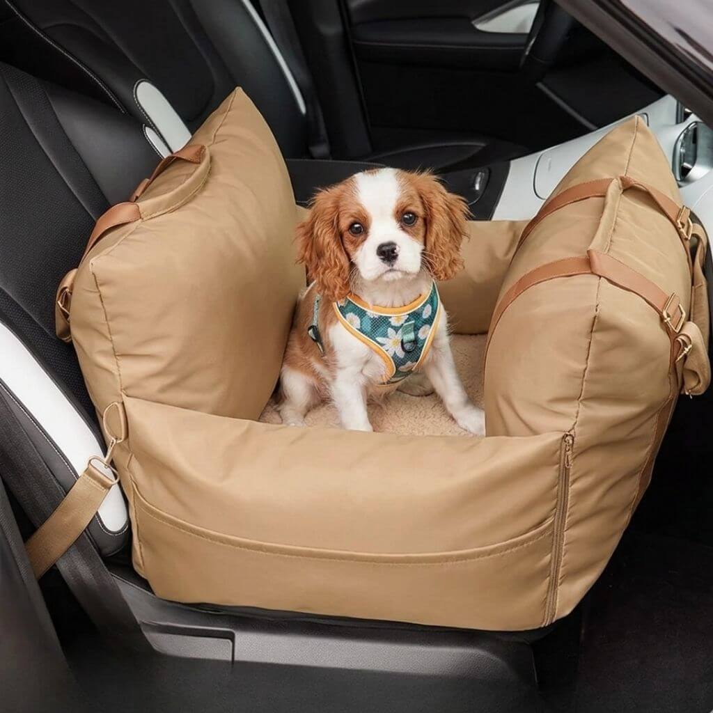 NestRide Waterproof Dog Car Seat Bed