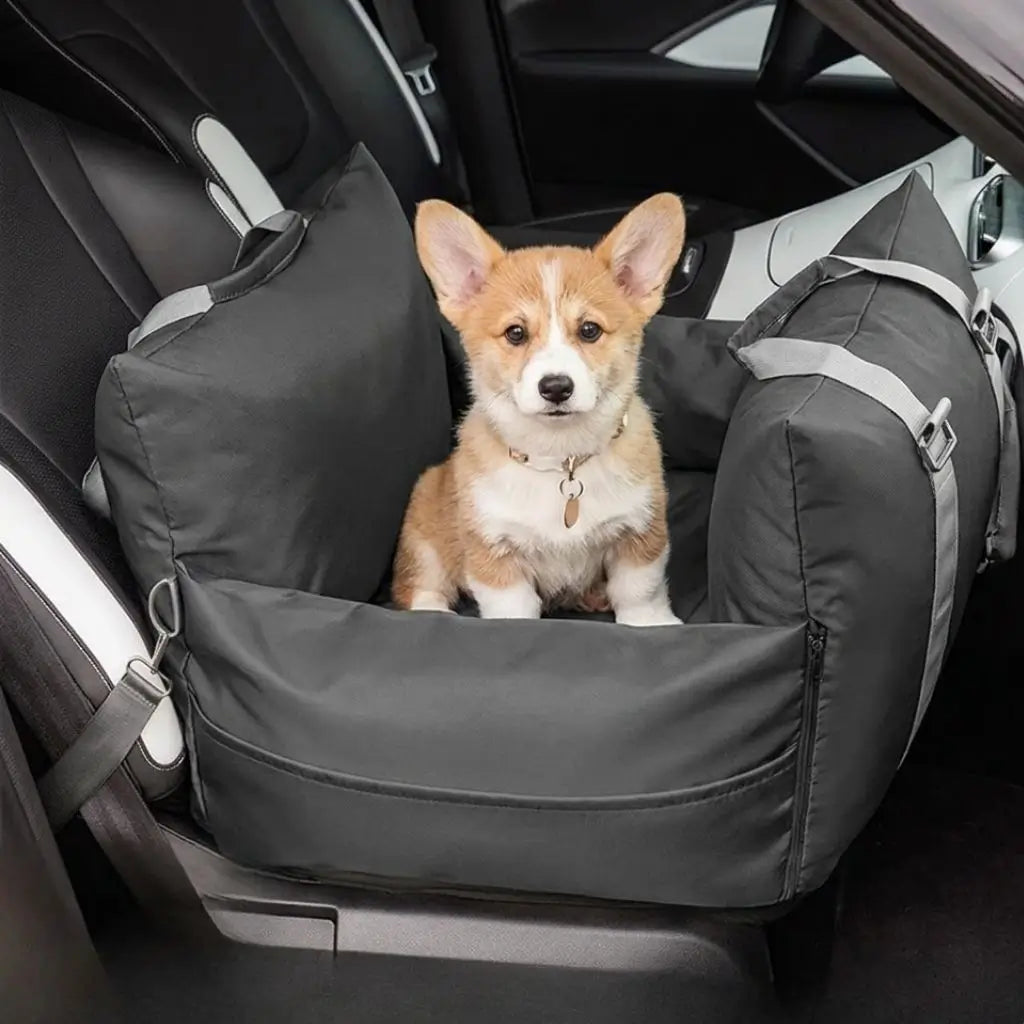 NestRide Waterproof Dog Car Seat Bed