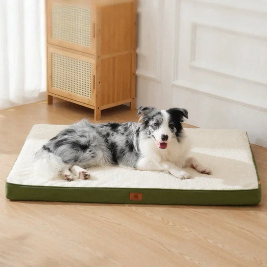 Plush Pet Bed with Waterproof Removable Zip Cover - LifyPet
