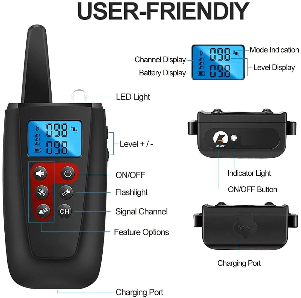 Gentle Vibe Dog Collar & Remote Trainer
