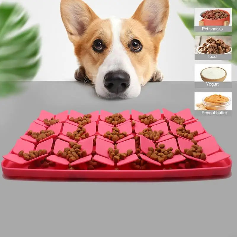 Interactive Dog Lick Pad with Suction Base