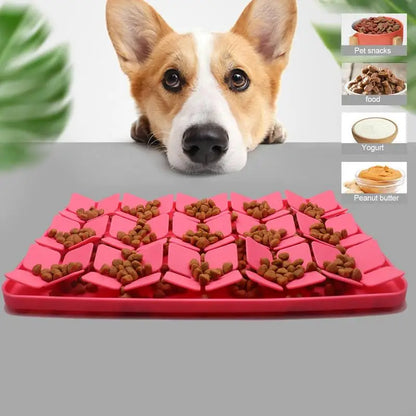 Interactive Dog Lick Pad with Suction Base