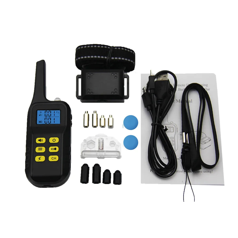 Wireless Remote Dog Training Collar 1000m Range