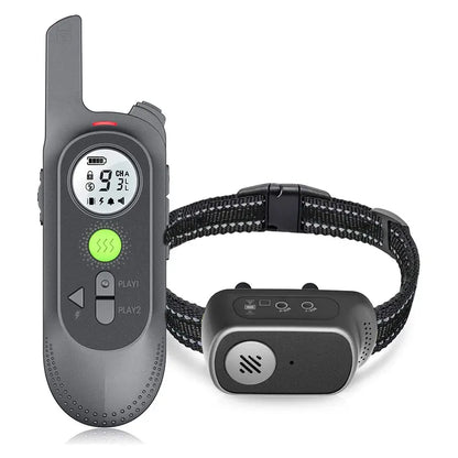 Easy Voice Control Dog Training Collar with 4 Safety Modes