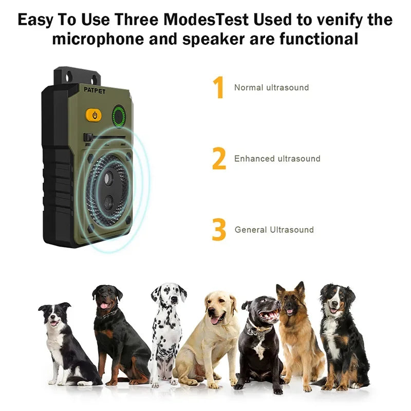 Effective Dog Bark Control Ultrasonic Stopper Device