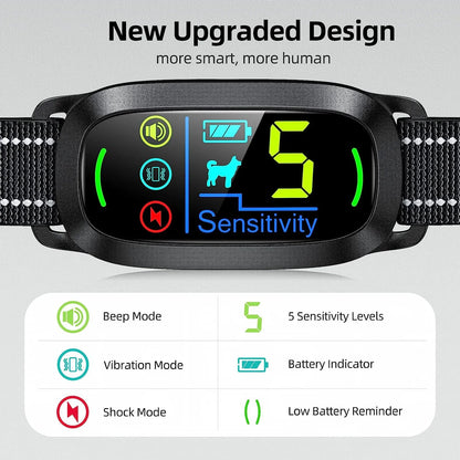 Advanced Remote Dog Training Collar with Adjustable Settings