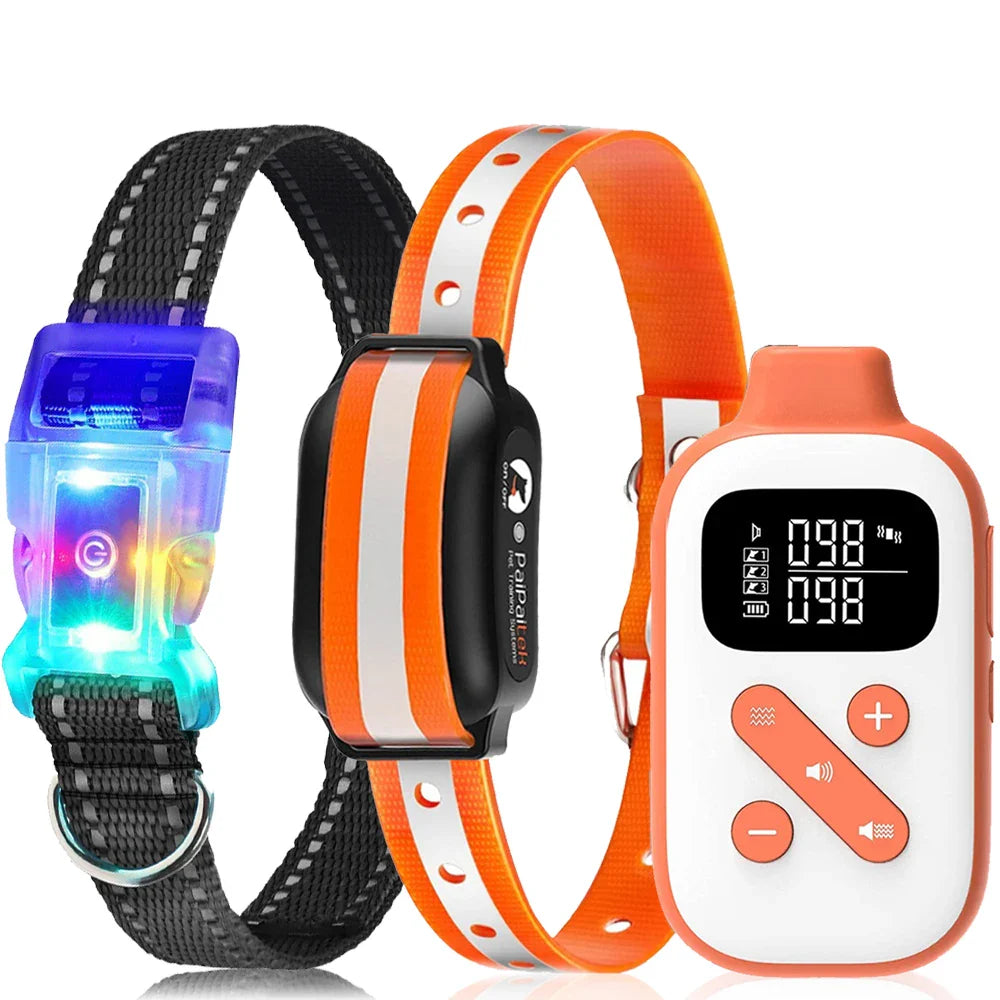 Rechargeable Anti Bark Dog Collar & Remote Controller