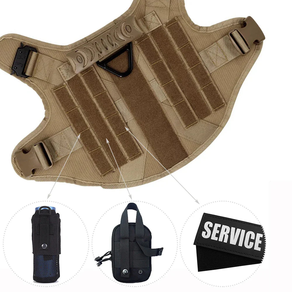 Strong Durable Dog Vest with Handle