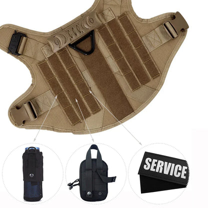 Strong Durable Dog Vest with Handle