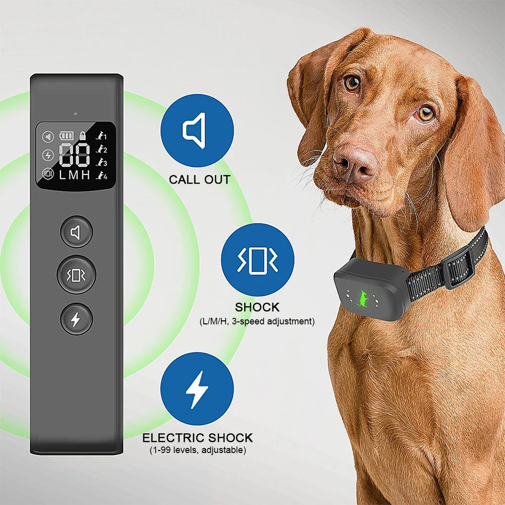 Long Range Remote Dog Trainer Collar for All Sizes